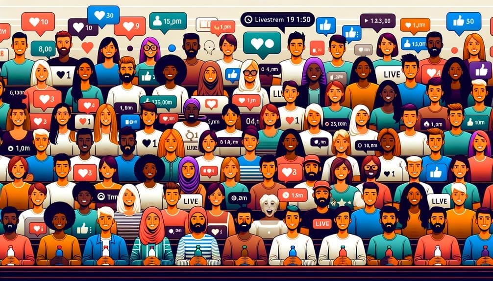 interactive streaming with viewer engagement