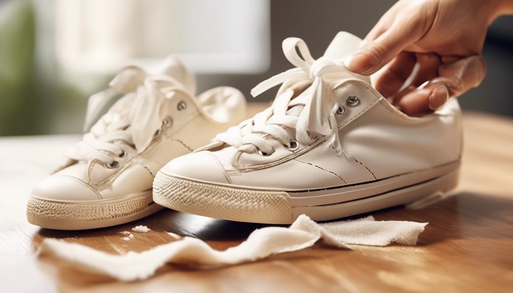 keeping your sneakers clean